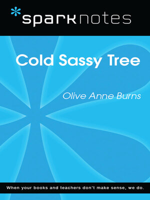 cover image of Cold Sassy Tree (SparkNotes Literature Guide)